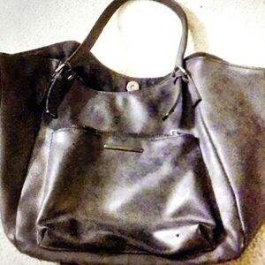 Atmosphere 0Faux Leather Tote Bag